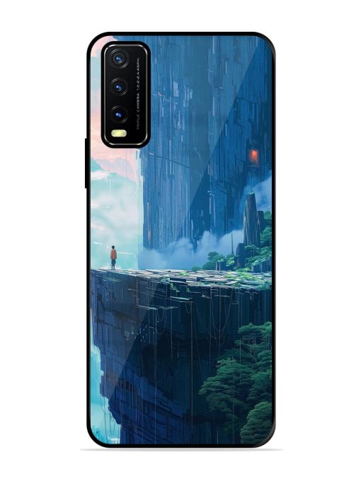 Solitude In The Sky Glossy Soft Edge Case for Vivo Y20G Chachhi