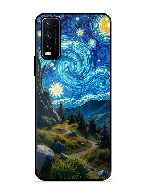 Starry Night In The Shire Glossy Soft Edge Case for Vivo Y20G Chachhi