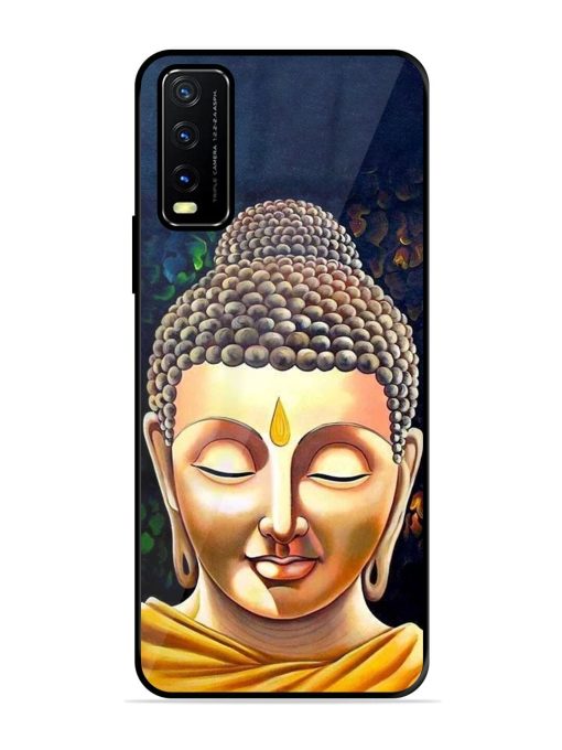 Buddha Face Glossy Soft Edge Case for Vivo Y20G Chachhi