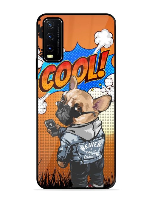 Cool Pup Glossy Soft Edge Case for Vivo Y20G