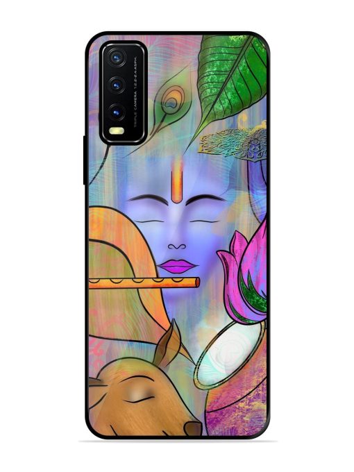 Divine Serenity Glossy Soft Edge Case for Vivo Y20G Chachhi