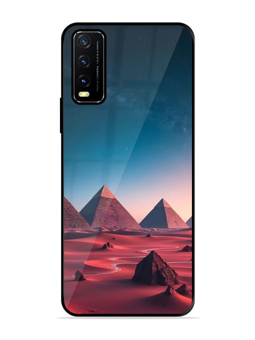 Ancient Wonders Sky Glossy Soft Edge Case for Vivo Y20G