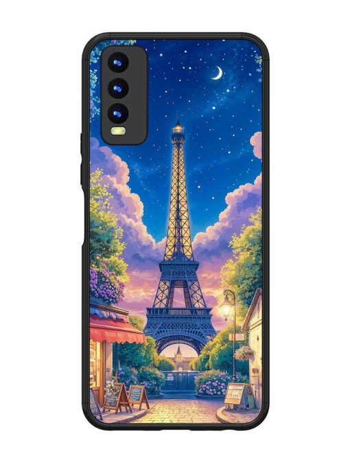 Twilight In Paris Glossy Soft Edge Case for Vivo Y20I Chachhi