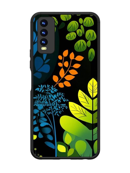 Midnight Garden Glossy Soft Edge Case for Vivo Y20I Chachhi