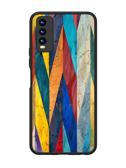 Abstract Tapestry Glossy Soft Edge Case for Vivo Y20I Chachhi