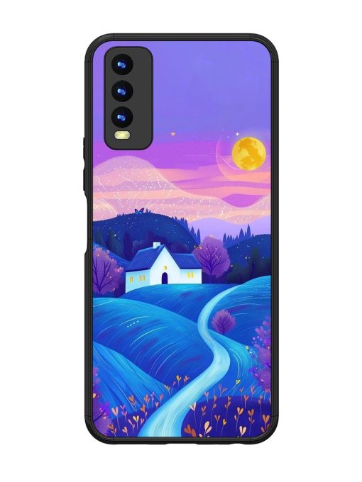 Moonlit Meadow Glossy Soft Edge Case for Vivo Y20I Chachhi