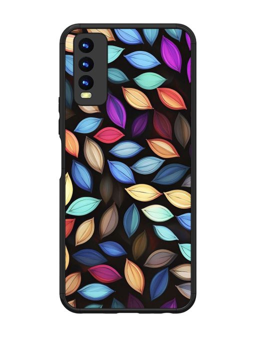 Colorful Kaleidoscope Glossy Soft Edge Case for Vivo Y20I Chachhi