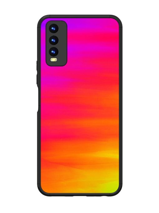 Neon Horizon Glossy Soft Edge Case for Vivo Y20I Chachhi