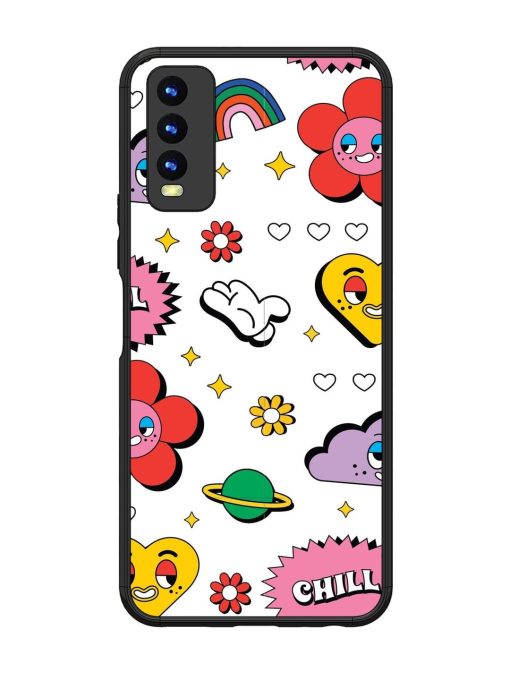 Whimsical Wonderland Glossy Soft Edge Case for Vivo Y20I Chachhi