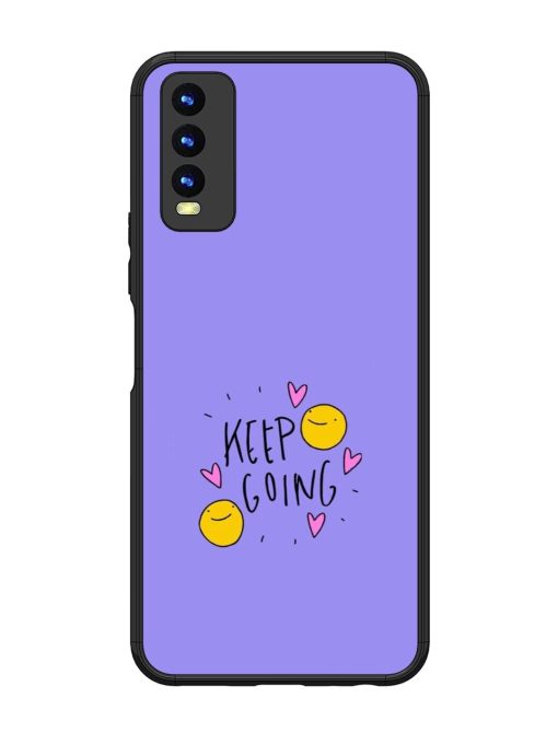 Smiling Through It All Glossy Soft Edge Case for Vivo Y20I Chachhi