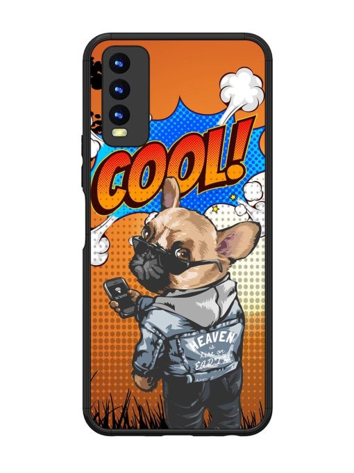 Cool Pup Glossy Soft Edge Case for Vivo Y20I Chachhi