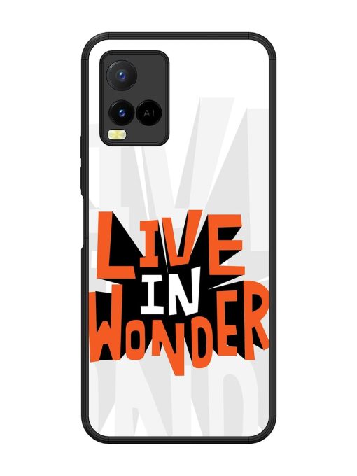 Wonder Burst Glossy Soft Edge Case for Vivo Y21 Chachhi