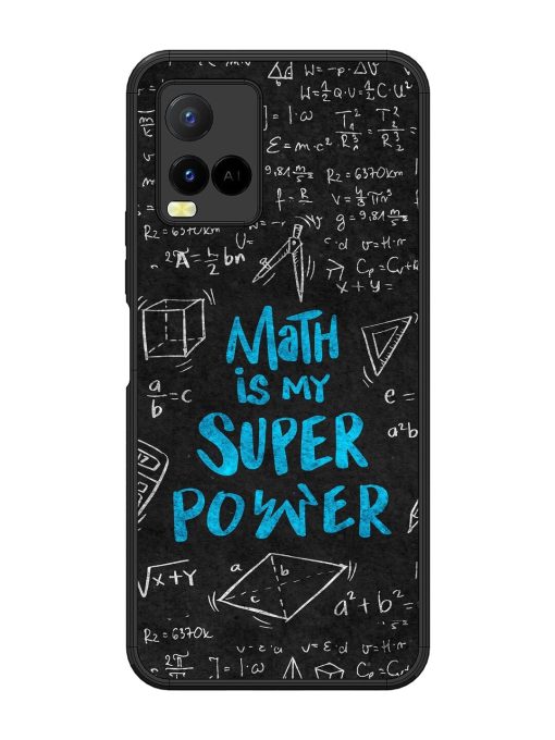 Math Magic Glossy Soft Edge Case for Vivo Y21 Chachhi