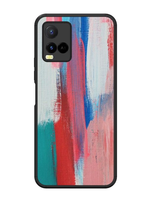 Colorful Chaos Glossy Soft Edge Case for Vivo Y21 Chachhi