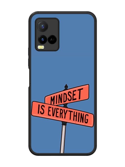 Mindset Matters Glossy Soft Edge Case for Vivo Y21 Chachhi