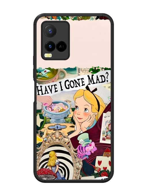 Mad Hatter'S Collage Glossy Soft Edge Case for Vivo Y21 Chachhi