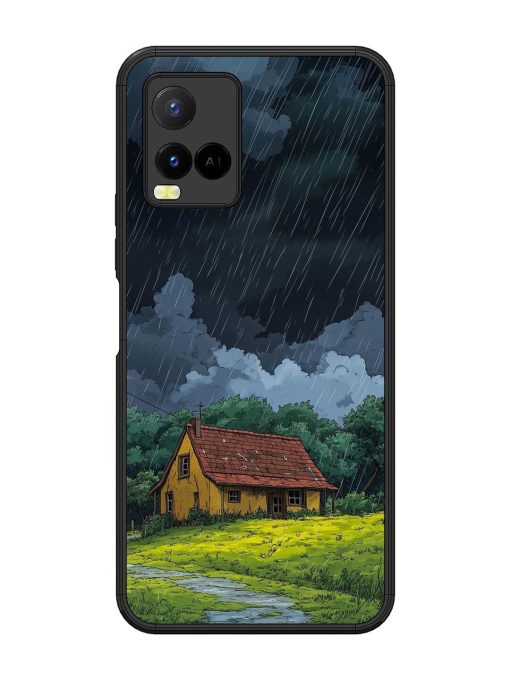 Rainy Day Retreat Glossy Soft Edge Case for Vivo Y21 Chachhi