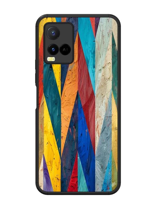 Abstract Tapestry Glossy Soft Edge Case for Vivo Y21 Chachhi