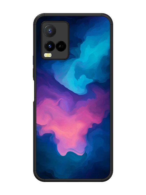 Cosmic Canvas Glossy Soft Edge Case for Vivo Y21 Chachhi