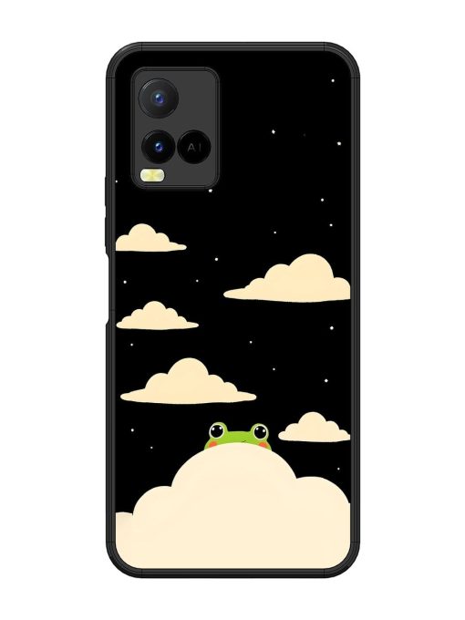 Froggy Night Sky Glossy Soft Edge Case for Vivo Y21 Chachhi