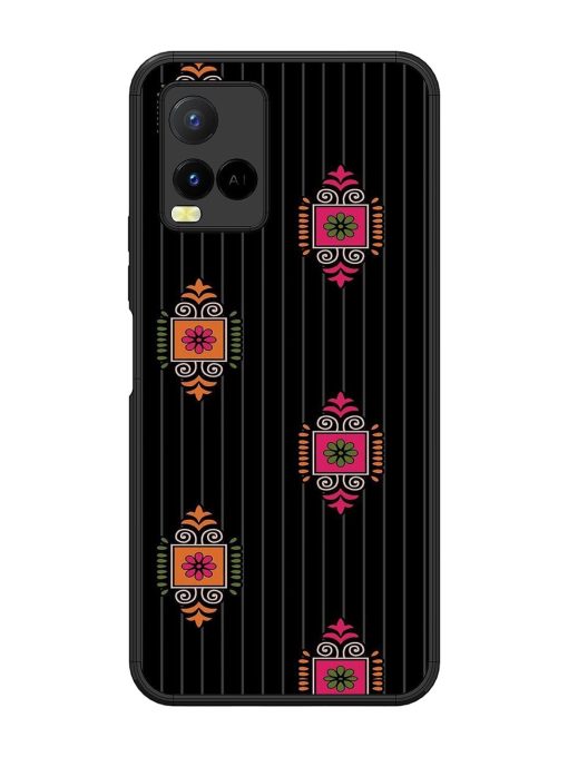 Ornate Elegance Glossy Soft Edge Case for Vivo Y21 Chachhi