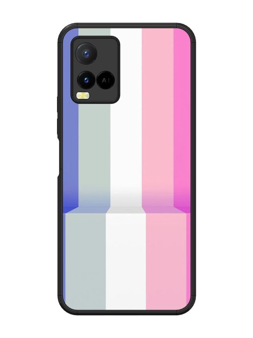 Pastel Palette Glossy Soft Edge Case for Vivo Y21 Chachhi