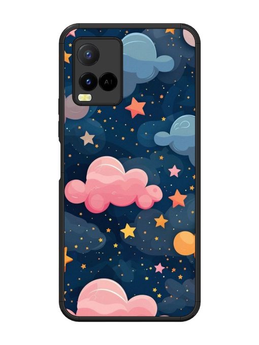 Twinkling Dreams Glossy Soft Edge Case for Vivo Y21 Chachhi