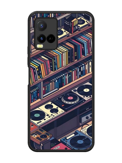 Music Lover'S Haven Glossy Soft Edge Case for Vivo Y21 Chachhi