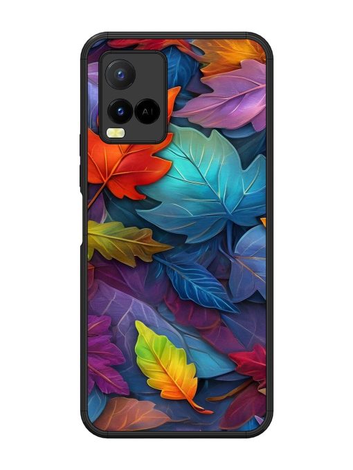 Autumn'S Embrace Glossy Soft Edge Case for Vivo Y21 Chachhi