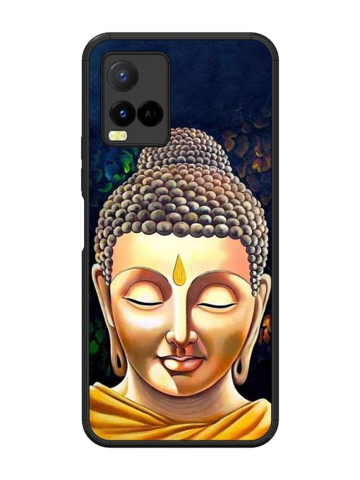 Buddha Face Glossy Soft Edge Case for Vivo Y21 Chachhi