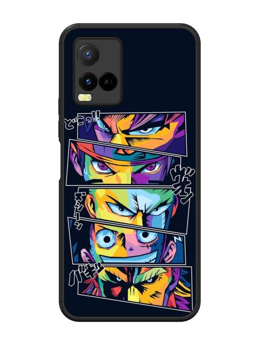 One Piece Powerhouse Glossy Soft Edge Case for Vivo Y21 Chachhi