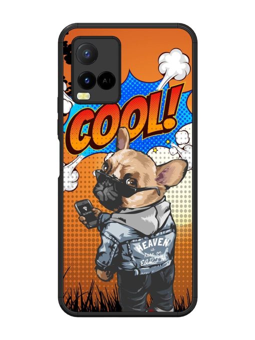 Cool Pup Glossy Soft Edge Case for Vivo Y21 Chachhi