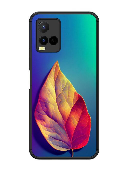 Autumn'S Embrace Glossy Soft Edge Case for Vivo Y21 Chachhi