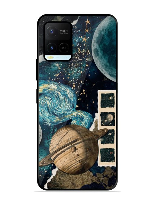 Celestial Tapestry Glossy Soft Edge Case for Vivo Y21A Chachhi