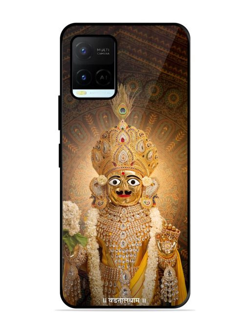 Hare Krishna Maharaj Glossy Soft Edge Case for Vivo Y21A Chachhi