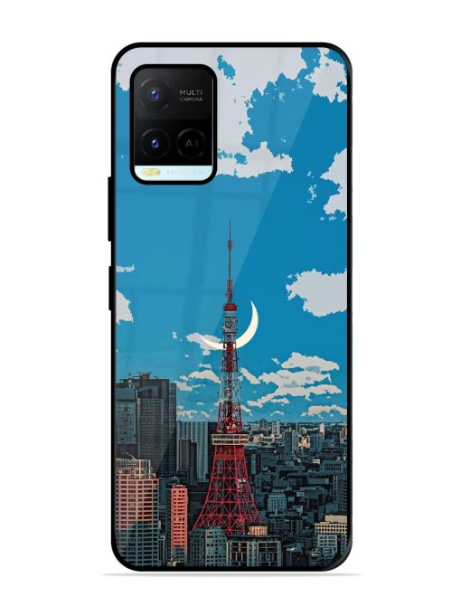 Tokyo Twilight Glossy Soft Edge Case for Vivo Y21A Chachhi