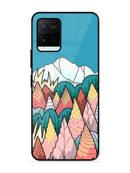 Mountain Dreamscape Glossy Soft Edge Case for Vivo Y21A Chachhi