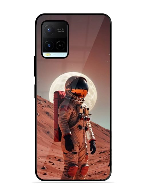 The Red Planet Glossy Soft Edge Case for Vivo Y21A Chachhi