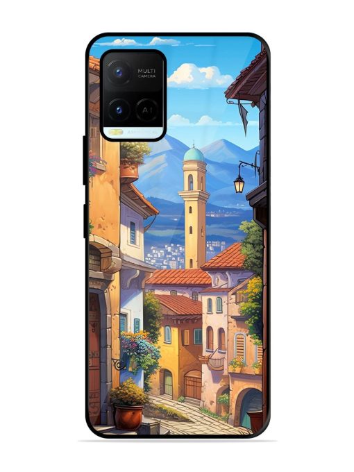 Tuscan Twilight Glossy Soft Edge Case for Vivo Y21A Chachhi