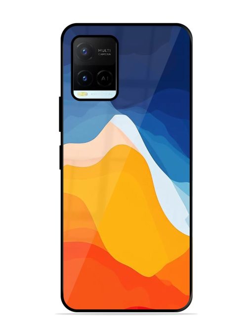 Liquid Landscape Glossy Soft Edge Case for Vivo Y21A Chachhi