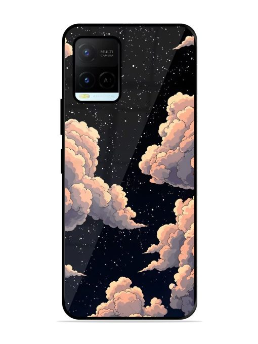 Starry Night Dreams Glossy Soft Edge Case for Vivo Y21A Chachhi