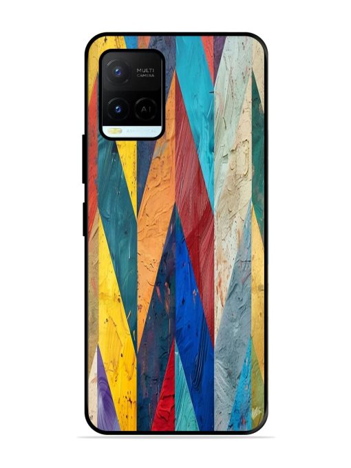 Abstract Tapestry Glossy Soft Edge Case for Vivo Y21A Chachhi