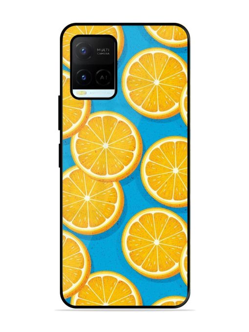 Citrus Symphony Glossy Soft Edge Case for Vivo Y21A Chachhi