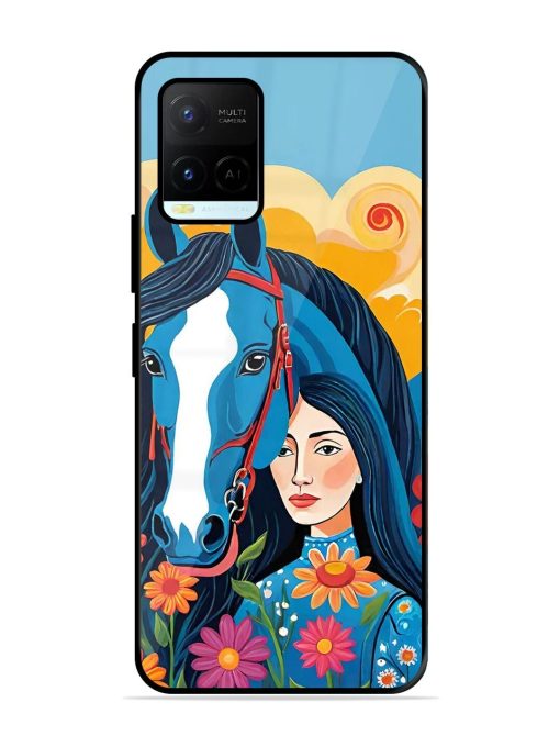 Equine Enchantment Glossy Soft Edge Case for Vivo Y21A Chachhi