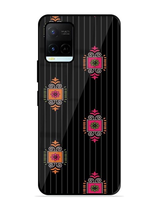 Ornate Elegance Glossy Soft Edge Case for Vivo Y21A Chachhi