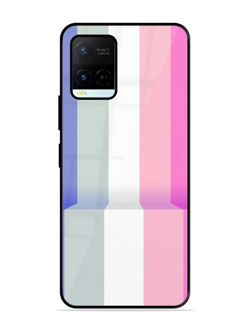 Pastel Palette Glossy Soft Edge Case for Vivo Y21A Chachhi