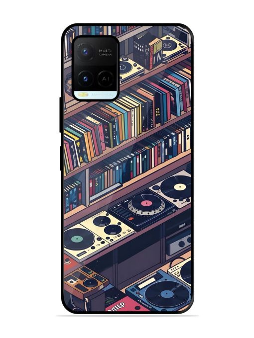 Music Lover'S Haven Glossy Soft Edge Case for Vivo Y21A Chachhi