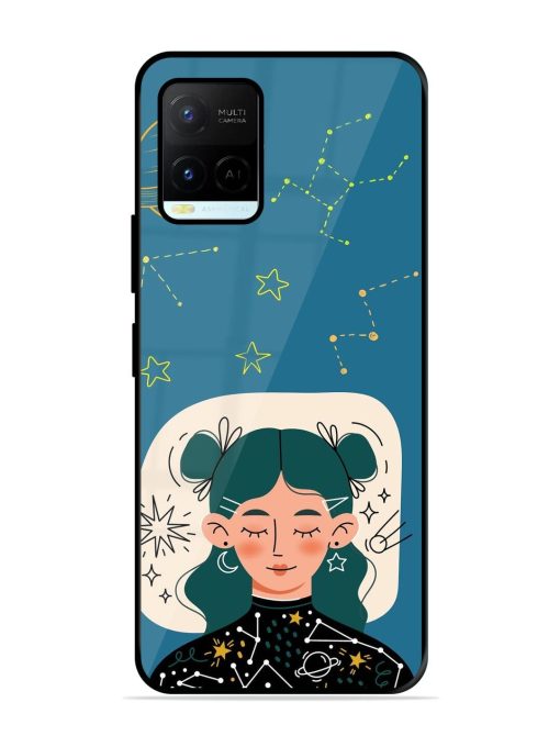 Cosmic Daydreamer Glossy Soft Edge Case for Vivo Y21A Chachhi