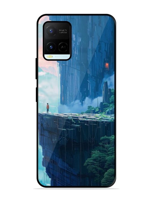 Solitude In The Sky Glossy Soft Edge Case for Vivo Y21A Chachhi