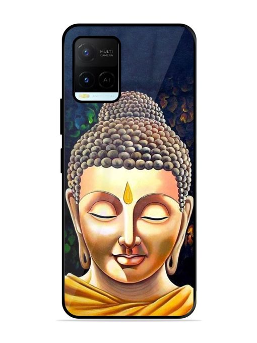 Buddha Face Glossy Soft Edge Case for Vivo Y21A Chachhi